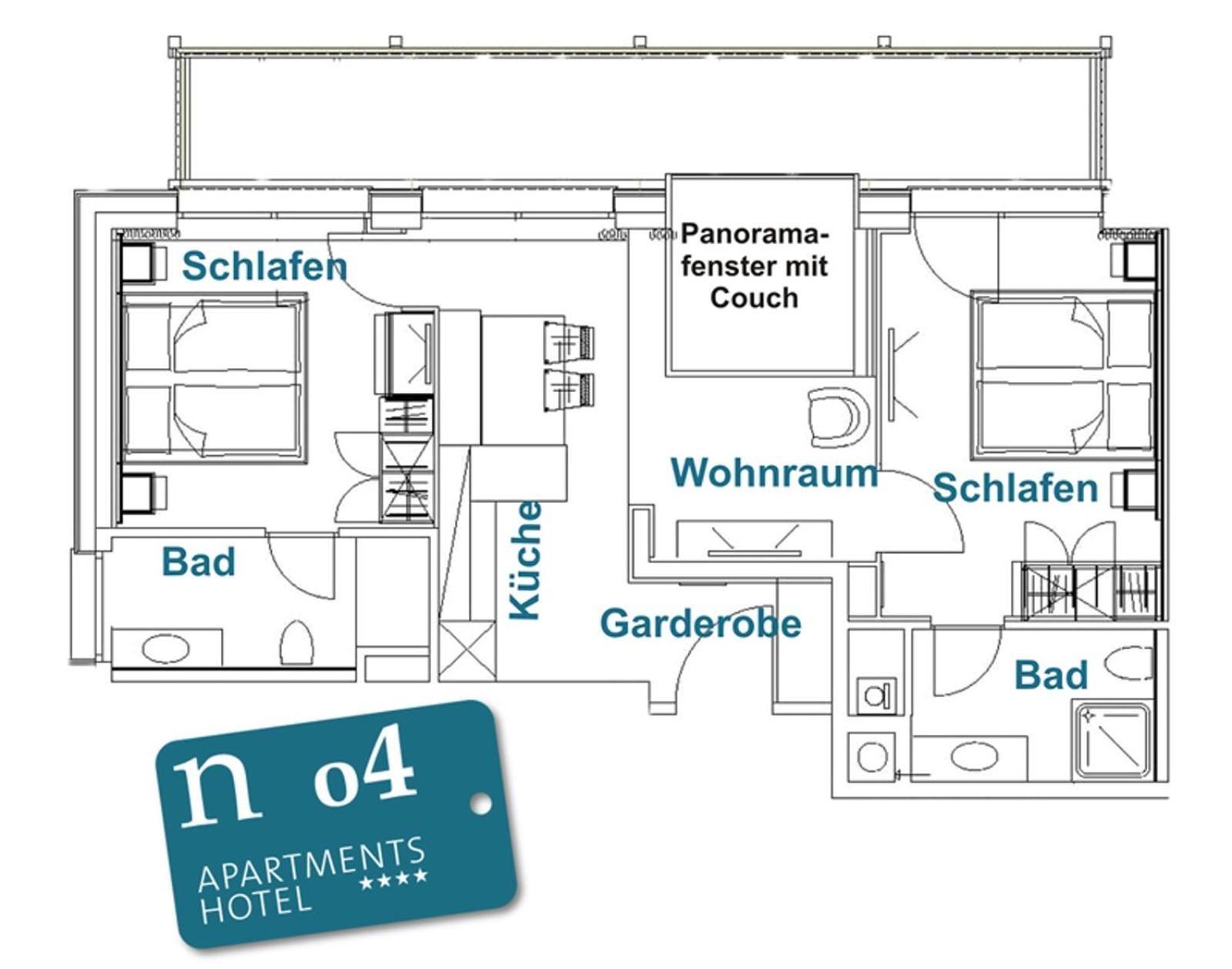 N Apartments Hotel 쇼페나우 객실 사진